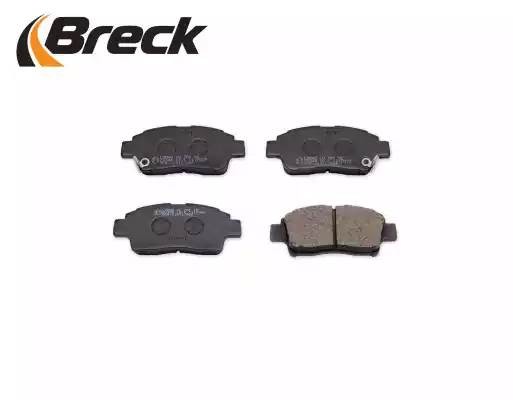 Комплект тормозных колодок, диско 233480070110 BRECK