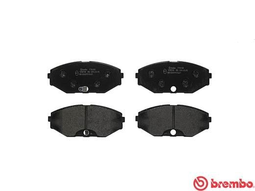 Комплект тормозных колодок, диско P56045 BREMBO