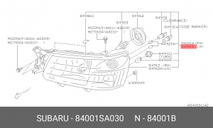 Деталь 84001SA030 SUBARU