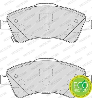 Колодки тормозные дисковые FDB4047 FERODO
