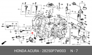 Деталь 28250P7W003 HONDA