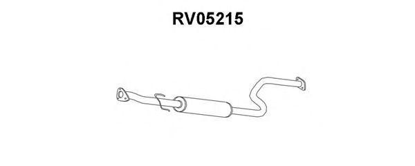 Предглушитель выхлопных газов RV05215 VENEPORTE