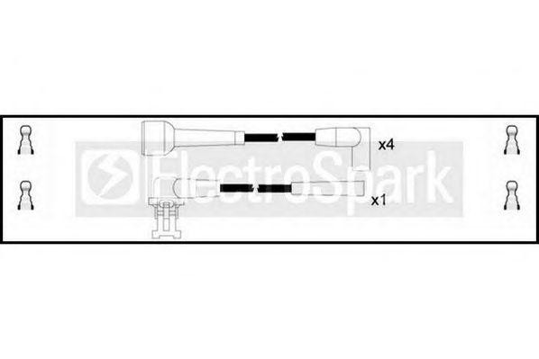 Ккомплект проводов зажигания OEK181 STANDARD