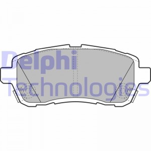 Колодки тормозные дисковые LP2069 DELPHI