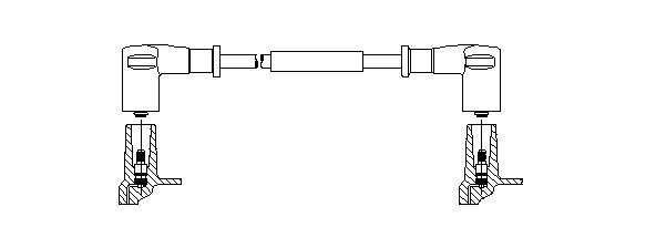 Провод зажигания 3A55E29 BREMI