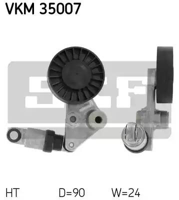 Натяжной ролик, поликлиновой  ремень VKM35007 SKF