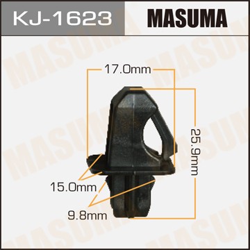 Клипса крепежная KJ1623 MASUMA