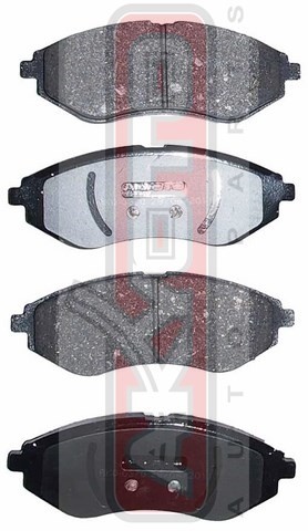 Колодки тормозные дисковые AKD-0370 AKYOTO