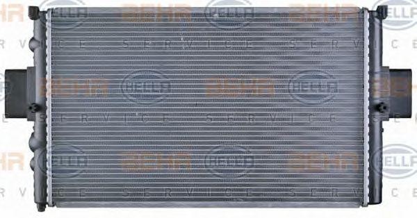 Радиатор, охлаждение двигател 8MK376724501 HELLA