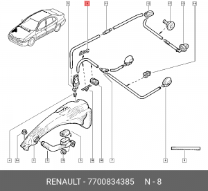 Деталь 7700834385 RENAULT