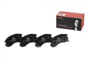 Комплект тормозных колодок, диско P78004 BREMBO