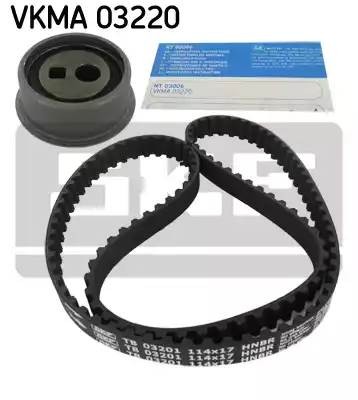 Комплект ремня ГРМ VKMA 03220 SKF