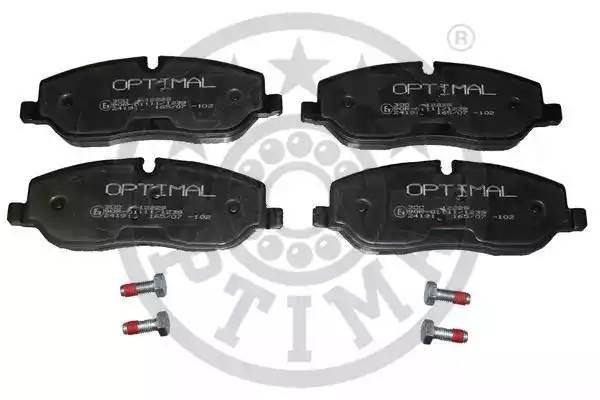 Комплект тормозных колодок, диско 12229 OPTIMAL