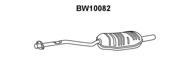 Глушитель выхлопных газов конечный BW10082 VENEPORTE