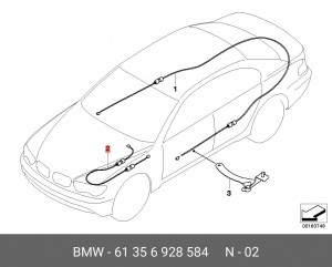 Деталь 61 35 6 928 584 BMW