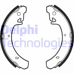 Комплект тормозных колодок LS1323 DELPHI