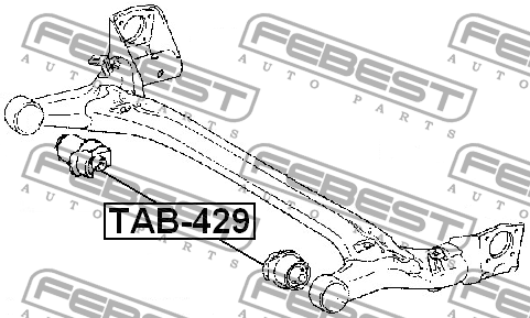 Сайлентблок TAB-429 FEBEST