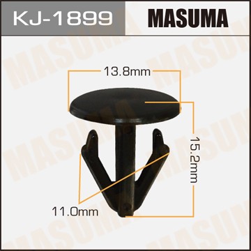 Клипса крепежная KJ1899 MASUMA