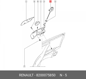 Деталь 8200075850 RENAULT