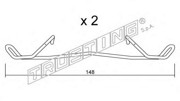 Комплектующие, колодки дискового тормоза KIT092 TRUSTING