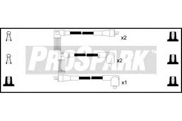 Ккомплект проводов зажигания OES169 STANDARD