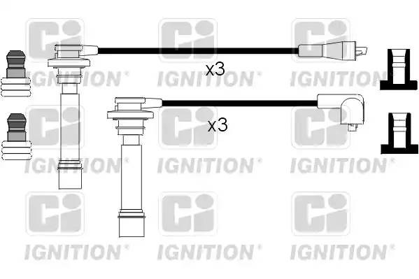 Ккомплект проводов зажигания XC682 QUINTON HAZELL
