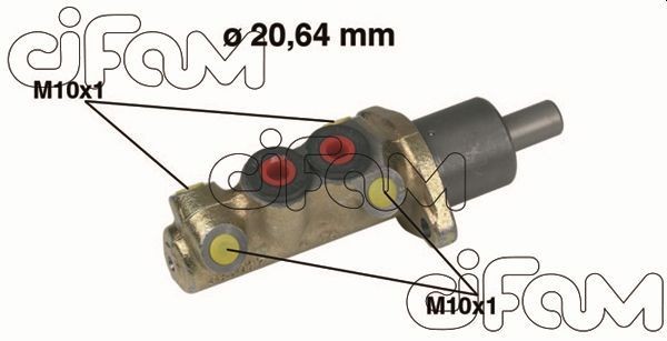 Главный тормозной цилиндр 202-039 CIFAM