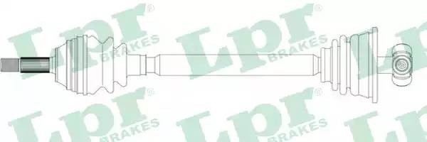 Приводной вал DS39138 LPR