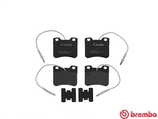 Комплект тормозных колодок, диско P61047 BREMBO