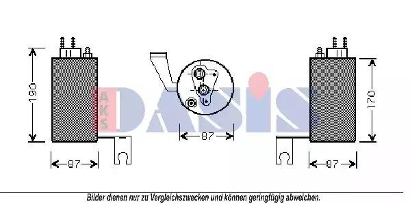 Осушитель, кондиционер 800344N AKS DASIS