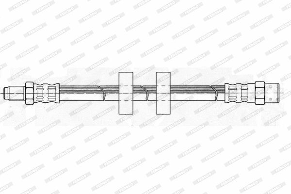 Тормозной шланг FHY2076 FERODO