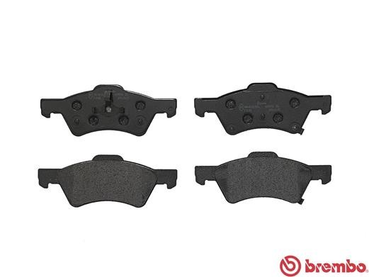 Комплект тормозных колодок, диско P11015 BREMBO