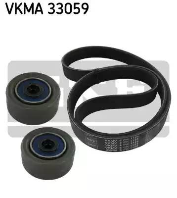Поликлиновой ременный комплект VKMA33059 SKF