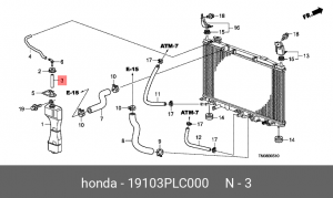 Деталь 19103PLC000 HONDA