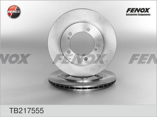 Диск тормозной TB217555 FENOX