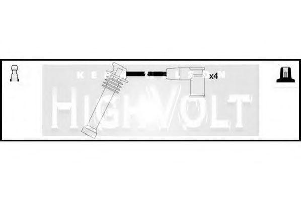 Ккомплект проводов зажигания OEF753 STANDARD