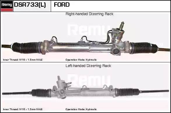 Рулевой механизм DSR733L DELCO REMY