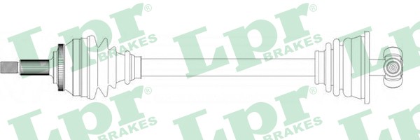 Приводной вал DS49011 LPR