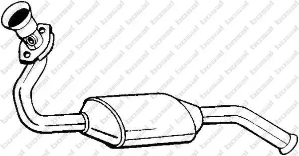 Катализатор 099-672 BOSAL