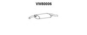Глушитель выхлопных газов конечный VW80006 VENEPORTE