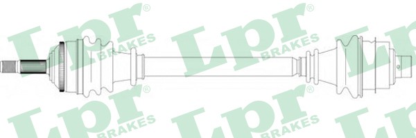 Приводной вал DS39066 LPR