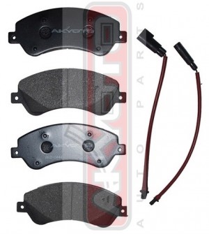 Колодки тормозные дисковые AKD-0444 AKYOTO