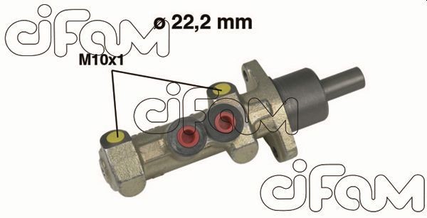 Главный тормозной цилиндр 202-227 CIFAM