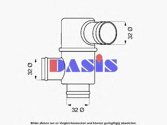 Термостат, охлаждающая жидкость 750769N AKS DASIS