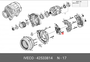 Болт 42533814 IVECO