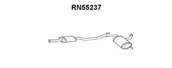 Предглушитель выхлопных газов RN55237 VENEPORTE