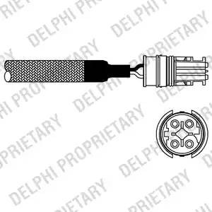 Лямбда-зонд ES10899-12B1 DELPHI