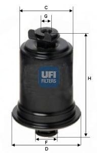 Топливный фильтр 31.526.00 UFI