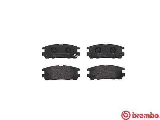 Комплект тормозных колодок, диско P59021 BREMBO
