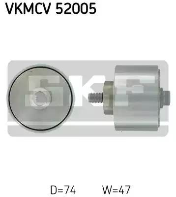 Паразитный / ведущий ролик, поликлиновой ремень VKMCV52005 SKF